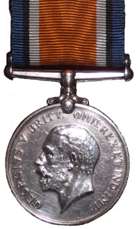 The Front of the British War Medal, 1914-18 (Squeak)