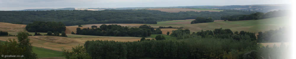 View from Chemin des Dames to the south, Aisne