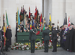 Annual Armistice Day ceremony at the Menin Gate in Ypres.