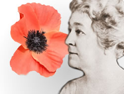 Moina Michael, the Poppy Lady.