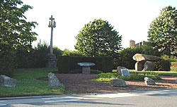 Memorial to the French 87th Territorial Division which was overcome by the gas cloud on 22 April 1915.