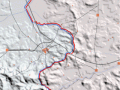 Ypres Salient map 16 April 1915.