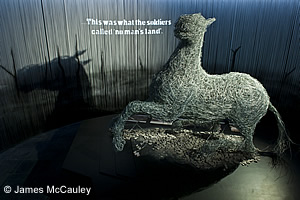 War Horse: Fact and Fiction exhibition. Photo copyright James McCauley.