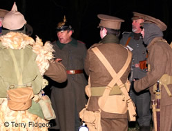 Carols in the trenches at Staffordshire Regiment Museum