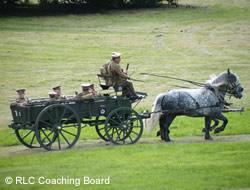 RLC General Service Wagon and horses