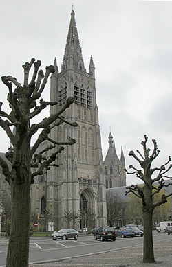 St. Martin's cathedral in Ieper.