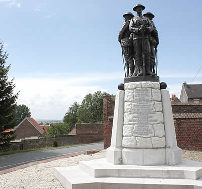 37th Division memorial.