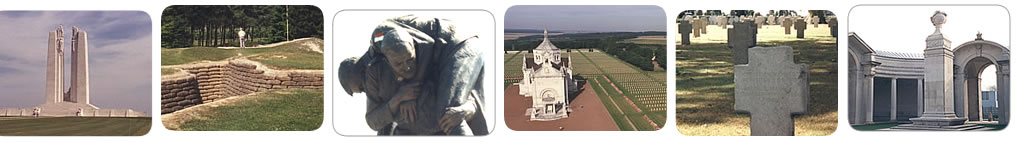 Images of sites to visit on the French Flanders and Artois battlefields, France.