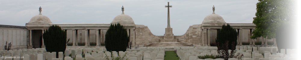 Loos Memorial and Dud Corner Cemetery, Loos-en-Gohelle, France.