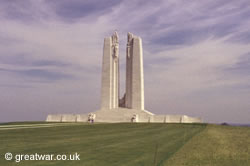Canadian National Vimy Memorial, Vimy Memorial Park, near Arras.