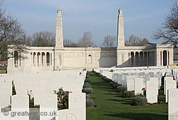 Vis-en-Artois Memorial.