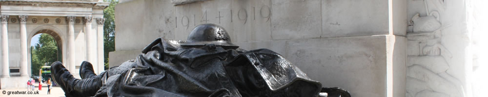 Royal Artillery memorial in London.