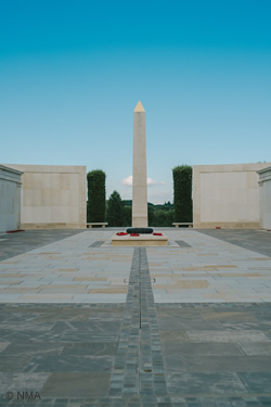 The Armed Forces Memorial.