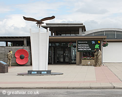 Entrance to the National Memorial Arboretum.