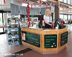National Memorial Arboretum reception.