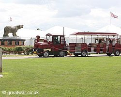 Land train at the National Memorial Arboretum.