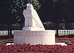Monument at St. Mihiel U.S. military cemetery, France.