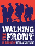 Walking the Front logo - fundraising for Veteran's Retreat