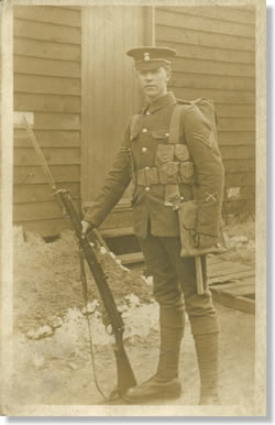 Corporal Thomas Henry Parker, Royal Welch Fusiliers, killed in action 6 November 1916.