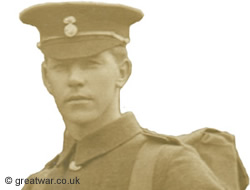 Corporal Thomas H Parker, 2nd Battalion Royal Welsh Fusiliers, killed in action 6 November 1916. Corporal T H Parker, 2nd Battalion Royal Welsh Fusiliers.