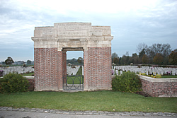 Artillery Wood Cemetery near Boezinge.