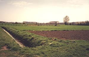 Landscape of French Westhoek.