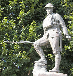 41st Division Memorial at Flers, Somme battlefield.