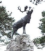 Newfoundland Memorial Caribou at Gueudecourt
