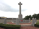 Memorial to the King's Royal Rifle Corps at Pozieres.