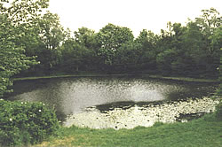Spanbroekmolen Pool of Peace mine crater.