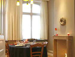 Breakfast room at @ Room's BandB in Ypres, Belgium