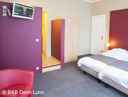 Room at B and B Demi Lune in Ieper, Belgium