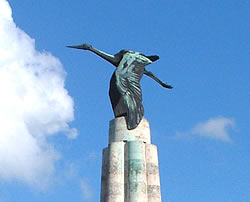 Guynemer Memorial at Poelkappelle.