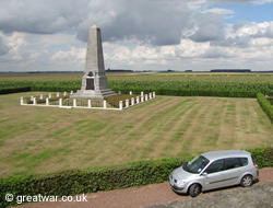 Australian 1st Division Memorial, Somme battlefield.