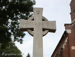 Memorial to 16th Irish Division, Guillemont.