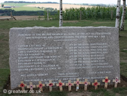 Memorial to all ranks and VC winners of 36th Division.