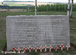Memorial to all ranks and the nine Victoria Cross winners.