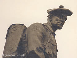 Detail of 51st (Highland) Division Memorial