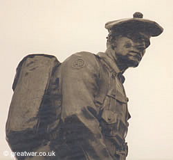 Detail of 51st (Highland) Division Memorial