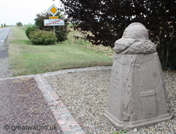 Demarcation Stone at Villers-Bretonneux