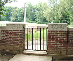 Devonshire Cemetery entrance.