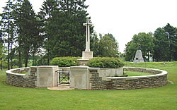 View of Hunter's cemetery, Beaumont Hamel