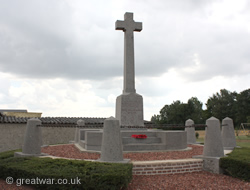 King's Royal Rifle Corps Memorial, Pozieres.