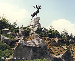 The Caribou Memorial at Newfoundland Memorial Park Caribou Memorial at Newfoundland Memorial Park