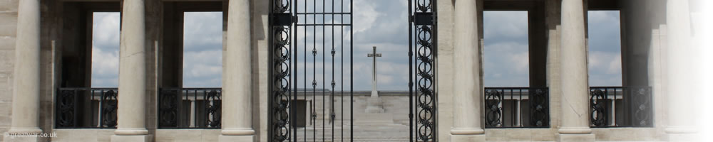 Gateway to the Pozieres Memorial and British Cemetery.