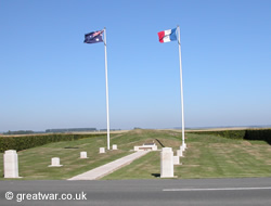 Australian Memorial, Pozieres windmill.