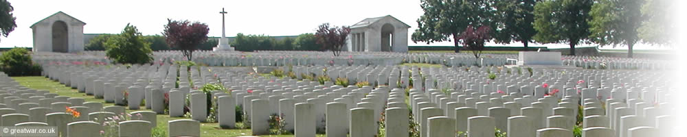Serre Road Cemetery No. 2 with over 7,000 First World War burials.