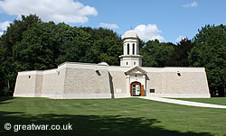 Memorial and Museum to the South African Brigade at Delville Wood on the Somme battlefield.