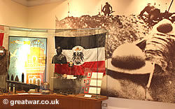 First World War displays in the South African Forces Museum.