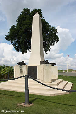 Tank Corps Memorial, Pozieres